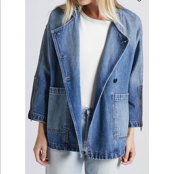 current elliott denim jacket